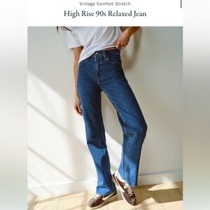 Abercrombie & Fitch High Rise 90s Relaxed Jean